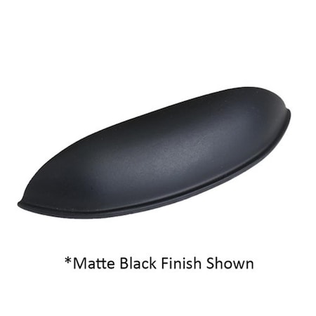 Acorn Mfg Acorn  4 in. Center to Center Aristotle Cup Pull - Brushed Stainless Steel PMCB8